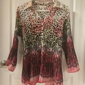 Gorgeous fashion bug pleated tunic